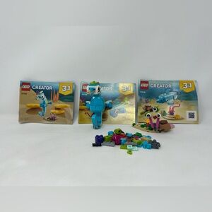 LEGO Creator 3-in-1 Turquoise and Pink Building Set
